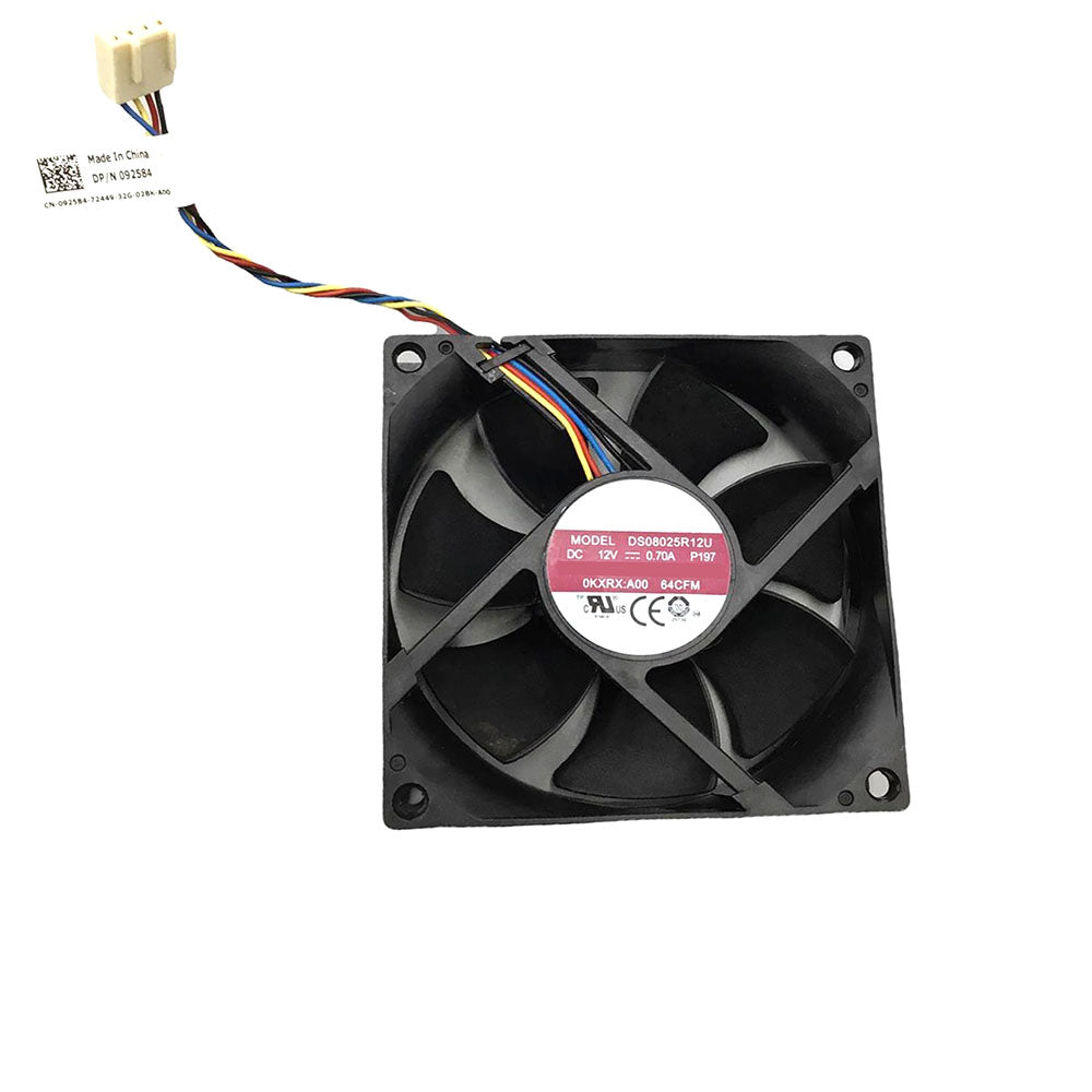 Cooling Fan For DELL Optiplex 3010 D12M001 00KXRX 0KXRX 07VJ1G 7VJ1G DS08025R12U P197 DC12V 0.70A 80X80X25mm New