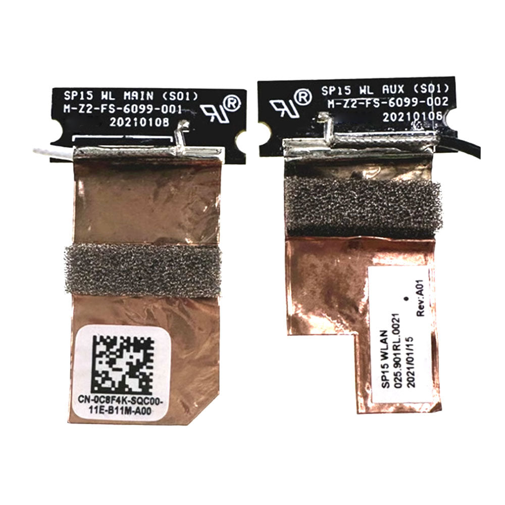 Laptop Antenna Cable For DELL Precision 3560 3561 3570 3571 0C8F4K C8F4K 025.901RL.0021 New