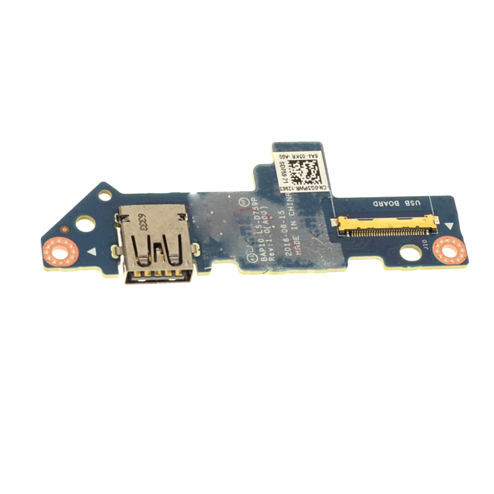 Laptop USB Port IO Circuit Board For Alienware 17 R4 0G3PWR G3PWR BAP20 LS-D759P New