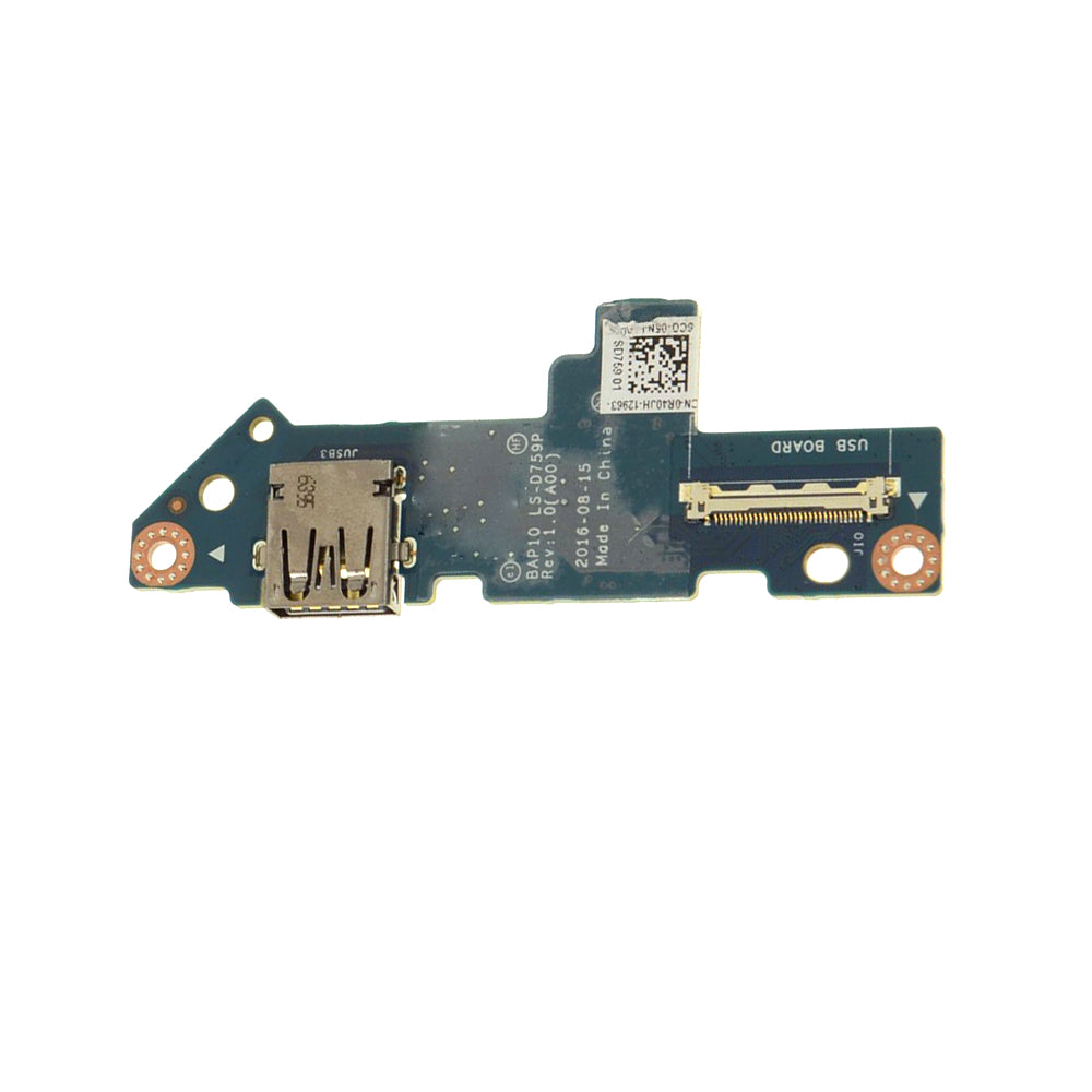 Laptop USB Port IO Circuit Board For Alienware 15 R3 0R40JH R40JH BAP10 LS-D759P New
