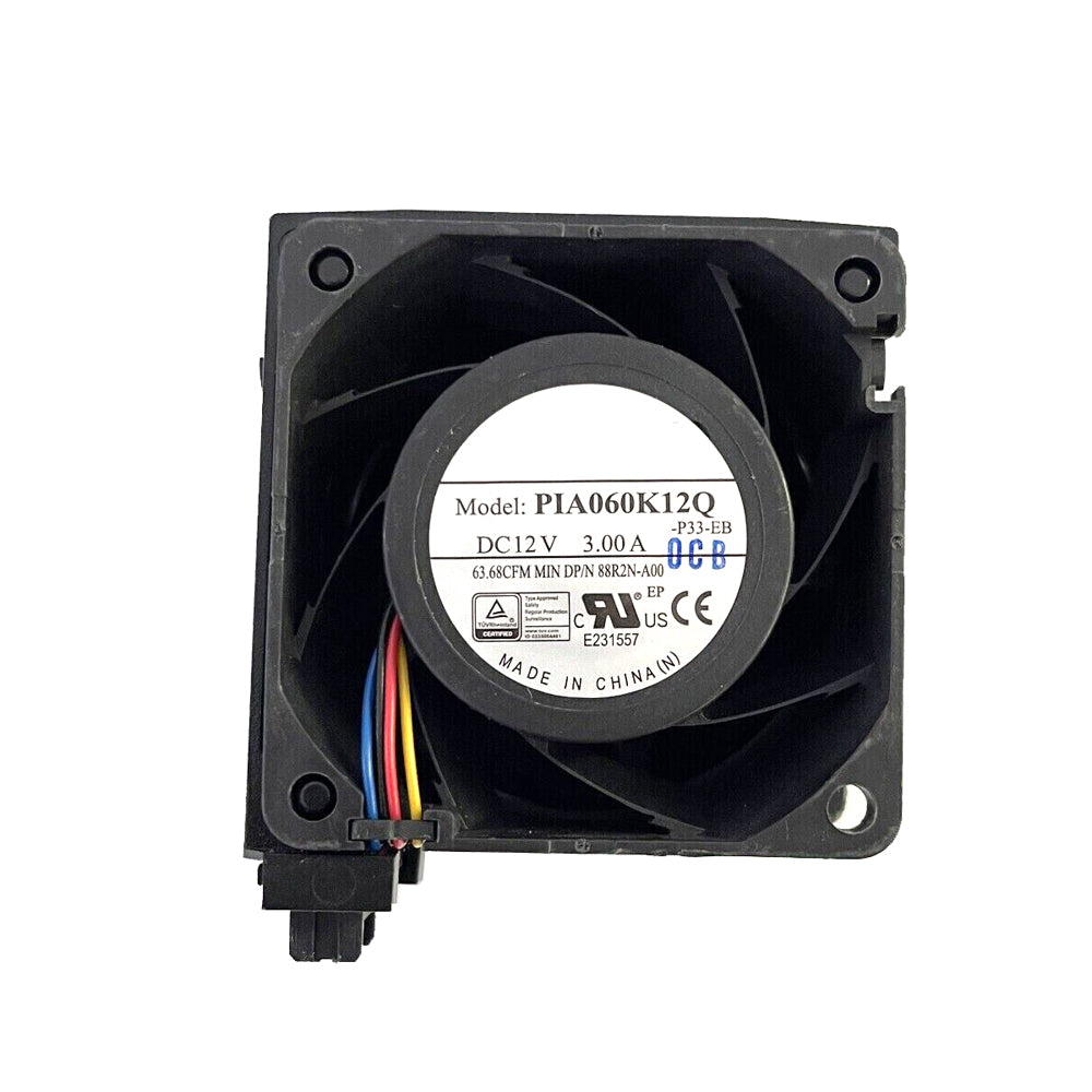 Server Fan For DELL PowerEdge R750 R7525 0XD7N7 XD7N7 088R2N 88R2N-A00 P1A060K12Q P1A060K12Q-P33-EB 63.68CFM New