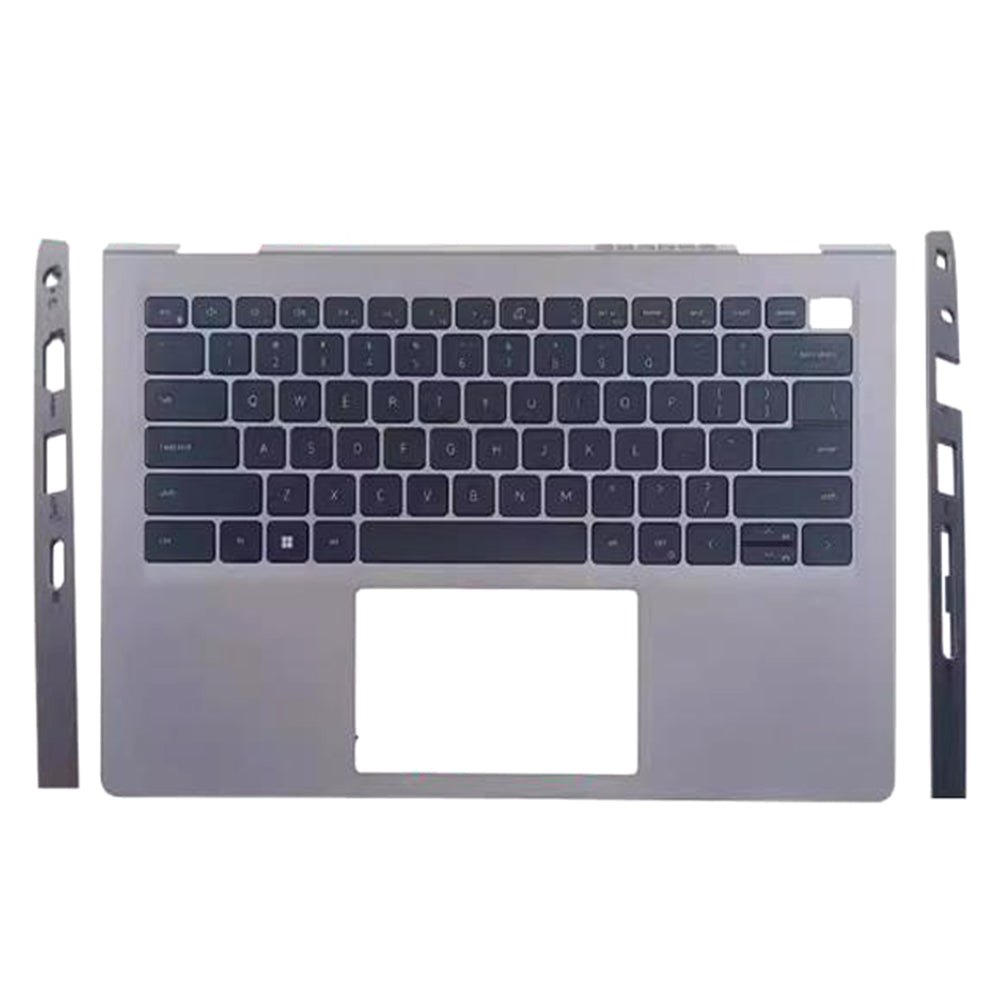 Laptop Palmrest For DELL Vostro 3430 0YMF1F YMF1F With Backlit English US Keyboard Upper Case New