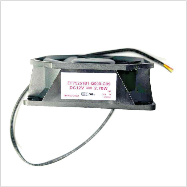 Cooling Fan EF75251B1-Q000-G99 DC12V 2.70W 74801G001 New