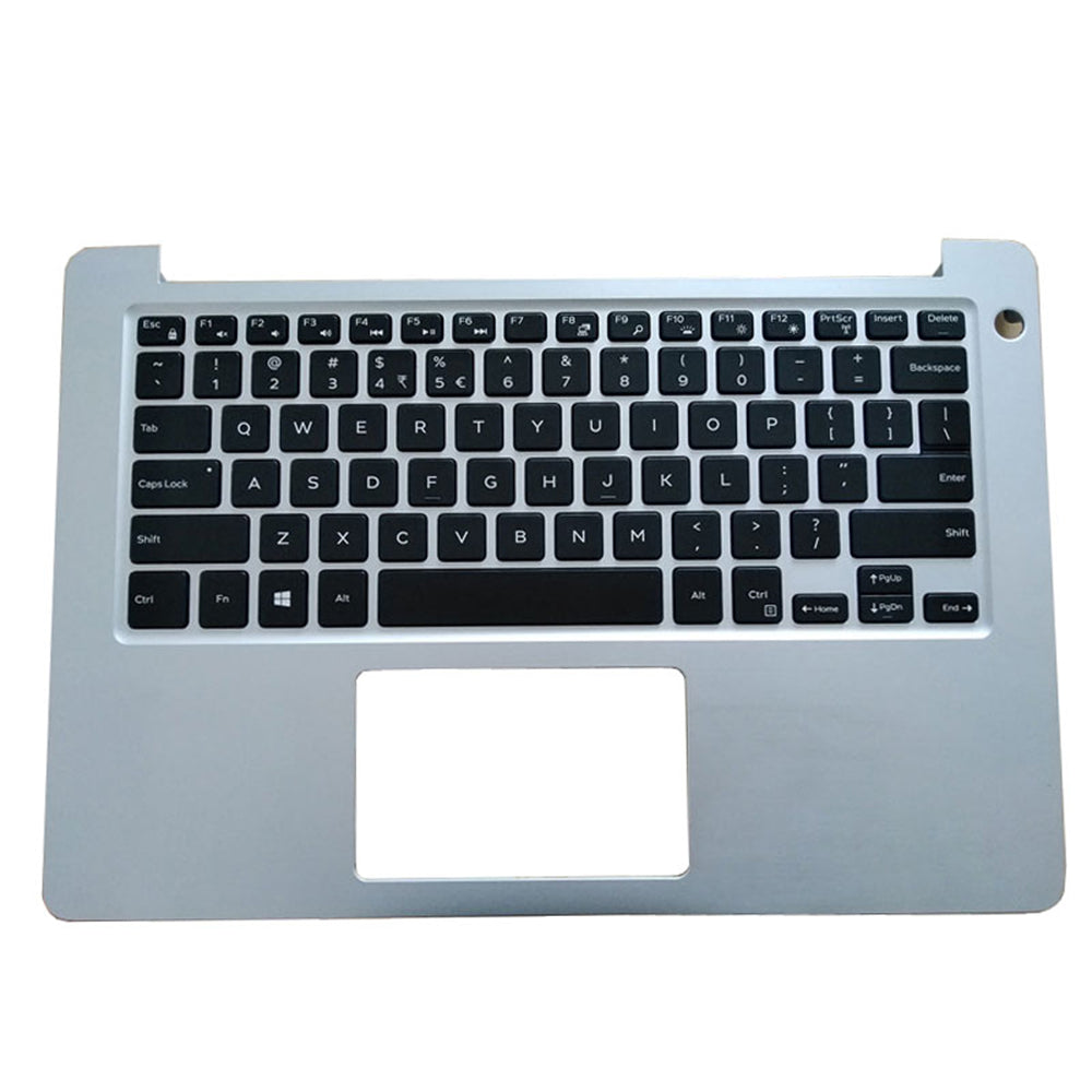 Laptop Palmrest For DELL Inspiron 13 5370 0265G7 265G7 With Backlit English US Keyboard Silver Upper Case New