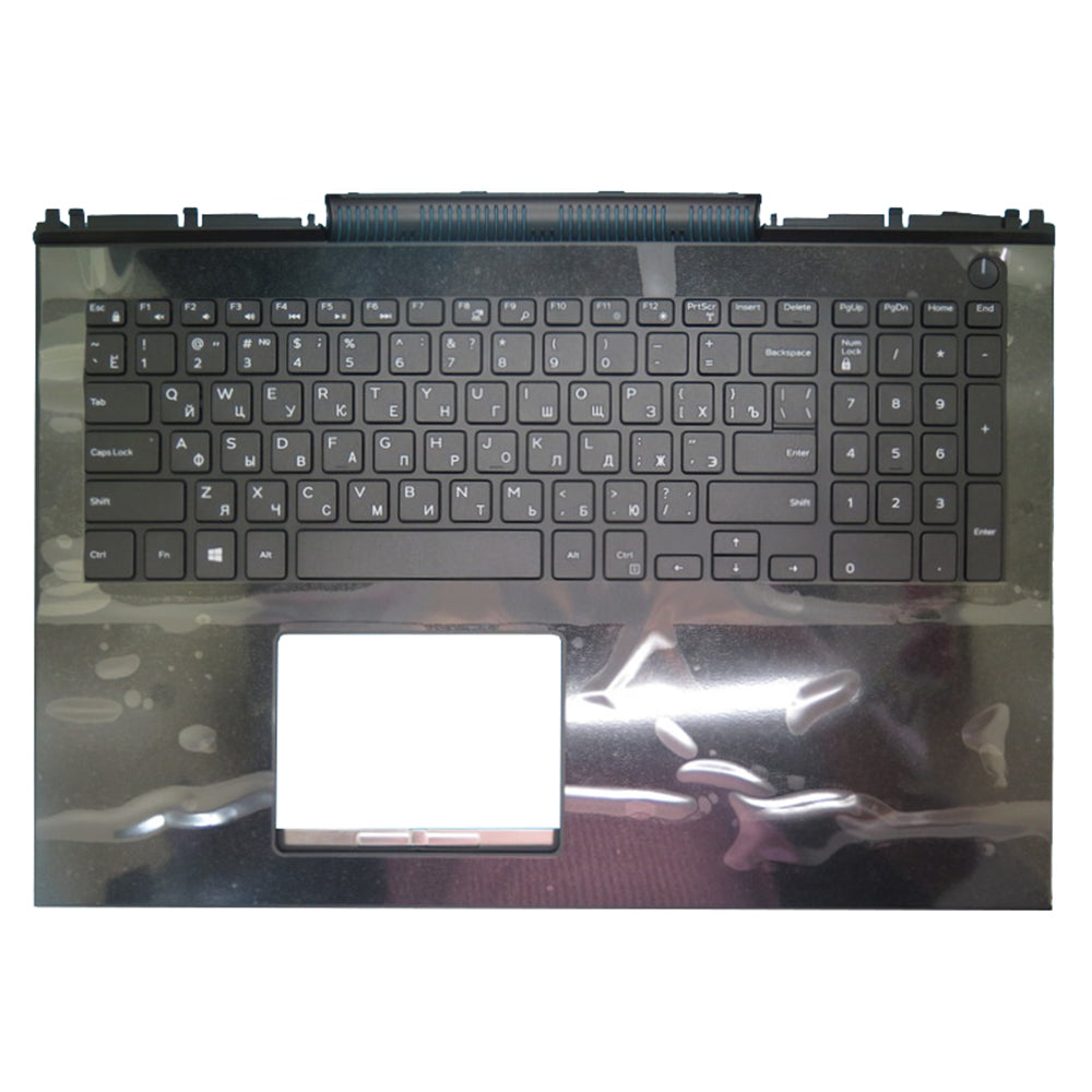 Laptop Palmrest For DELL Inspiron 15 7566 7567 0MDC8K MDC8K 0KWWW8 KWWW8 Without Backlit Russia RU Keyboard Black Upper Case New