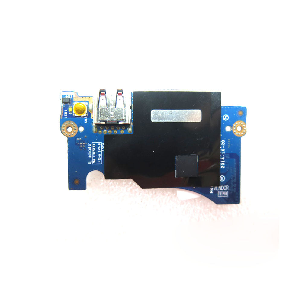 Laptop USB Card Reader Power Button Board For DELL XPS 13 9343 9350 9360 0Y1TPF Y1TPF ZAZ00 LS-B441P New