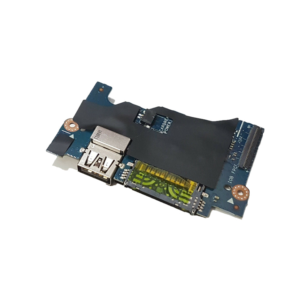 Laptop USB Card Reader Power Button Board For DELL XPS 13 9350 AAZ80 0H2P6T H2P6T LS-C881P New