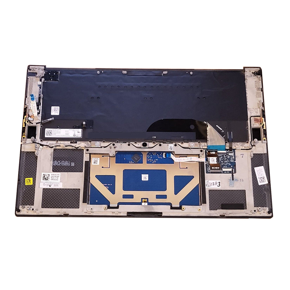 Laptop Palmrest For DELL XPS 15 9500 Precision 5550 05K74T 5K74T With Backlit English US Keyboard With Touchpad Black Upper Case New