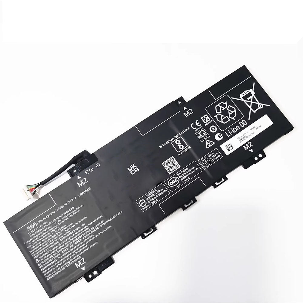 Laptop Battery For HP Pavilion Aero 13-BE0000 PC03XL M24648-005 HSTNN-OB1W M24421-AC1 11.55V 3560mAh 43.3Wh New