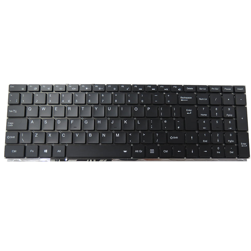 Laptop Keyboard For CEPTER DREAMBOOK N530-05 N53005 15.6 Black Without Frame United Kingdom UK With Backlit
