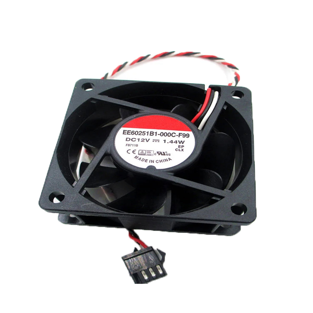 Cooling Fan EE60251B1-000C-F99 DC12V 1.44W 3Lines New
