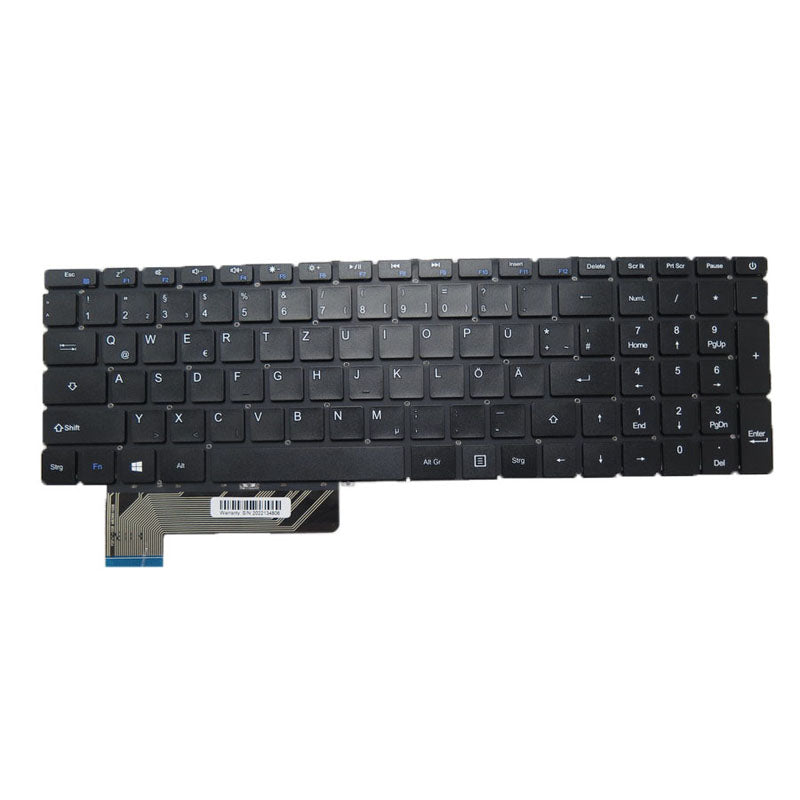 Laptop Keyboard For Gateway MB3661028 F0041-028 PRIDE-K3960 German GR Black NO Frame New