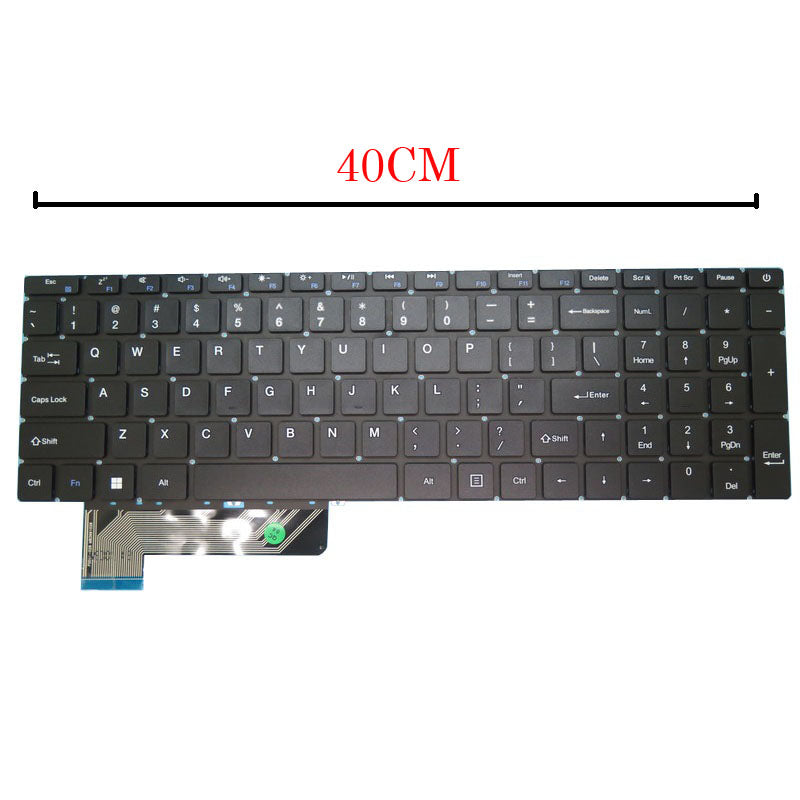 Grey Laptop Monochrome Backlit Keyboard For MSI Creator 15M A9SD A9SE A10SE A10SD A10SET English US Without Frame New