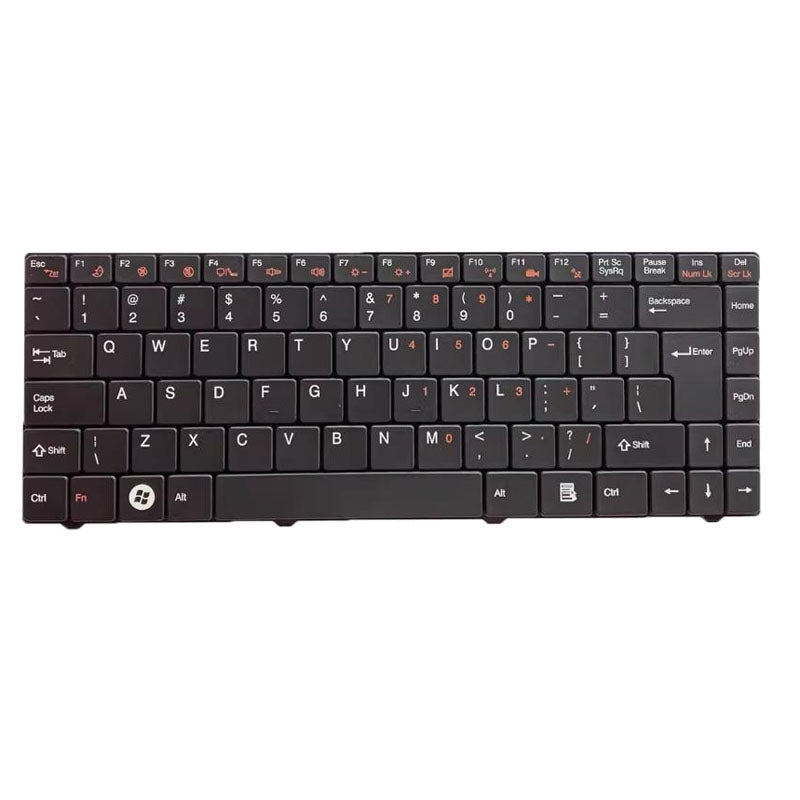 Laptop Keyboard For Gigabyte E1425A Spanish SP Black Without Frame New