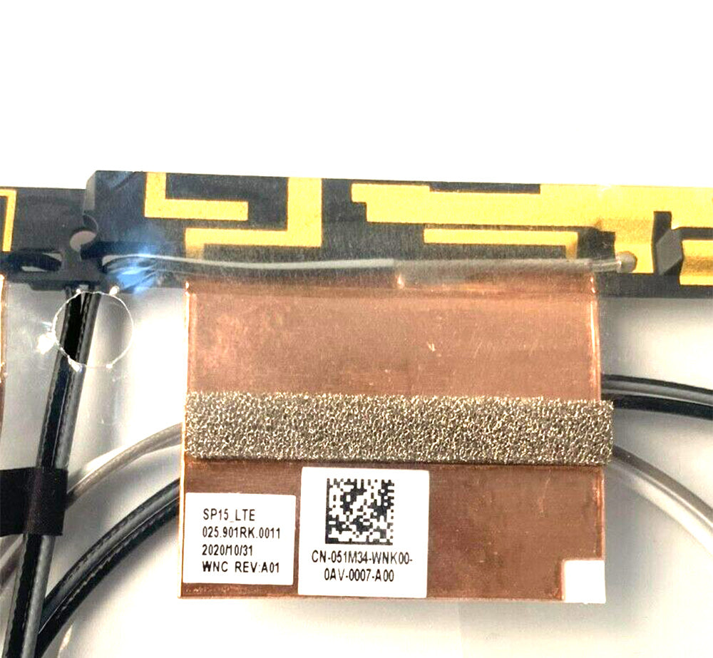 Laptop Antenna Cable For DELL Latitude 7400 2019 051M34 51M34 SP15 025.901RK.0011 New