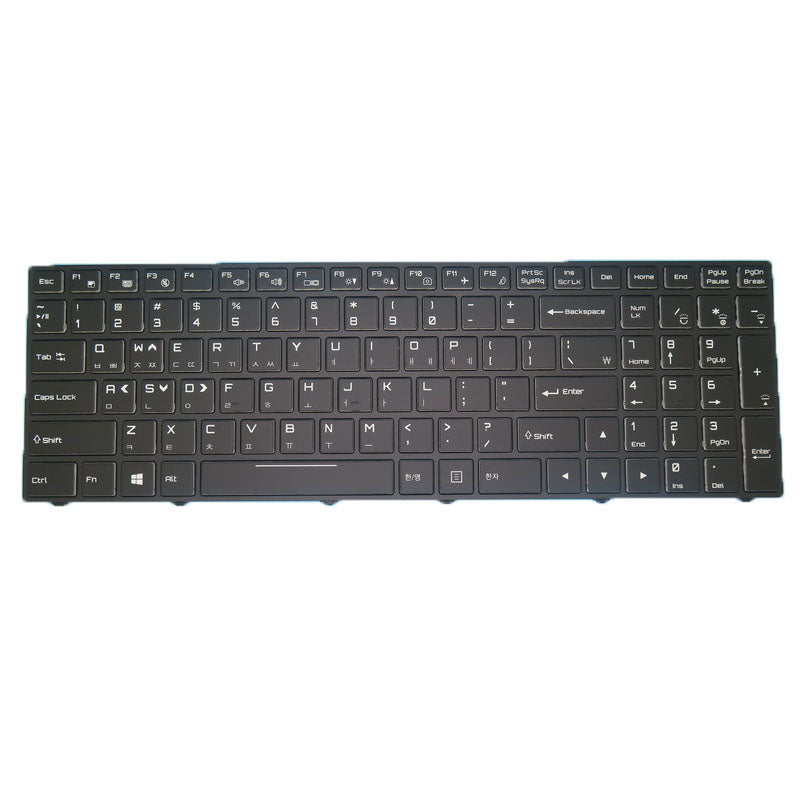Laptop With Backlit Keyboard For 한성컴퓨터Hansung TFG276RT Korean KR Black Frame New