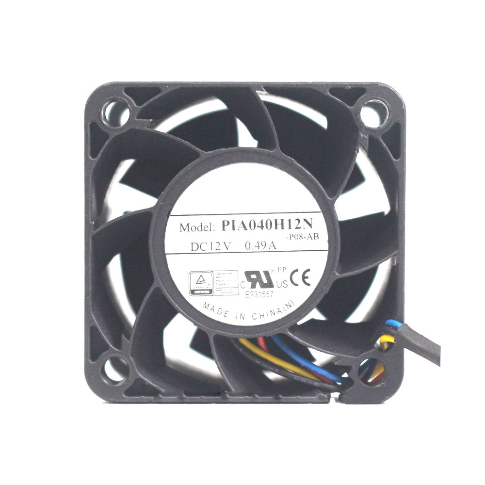 Server Fan For Foxconn PIA040H12N PIA040H12N-P08-AB DC12V 0.49A 4028 4CM 4PIN New