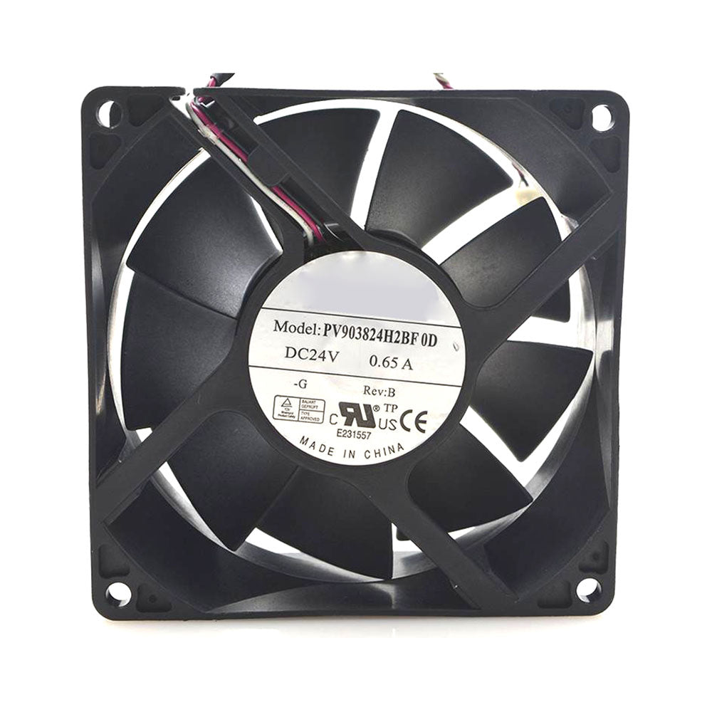 Server Fan For Foxconn PV903824H2BF 0D DC24V 0.65A 9CM 9038 3PIN New