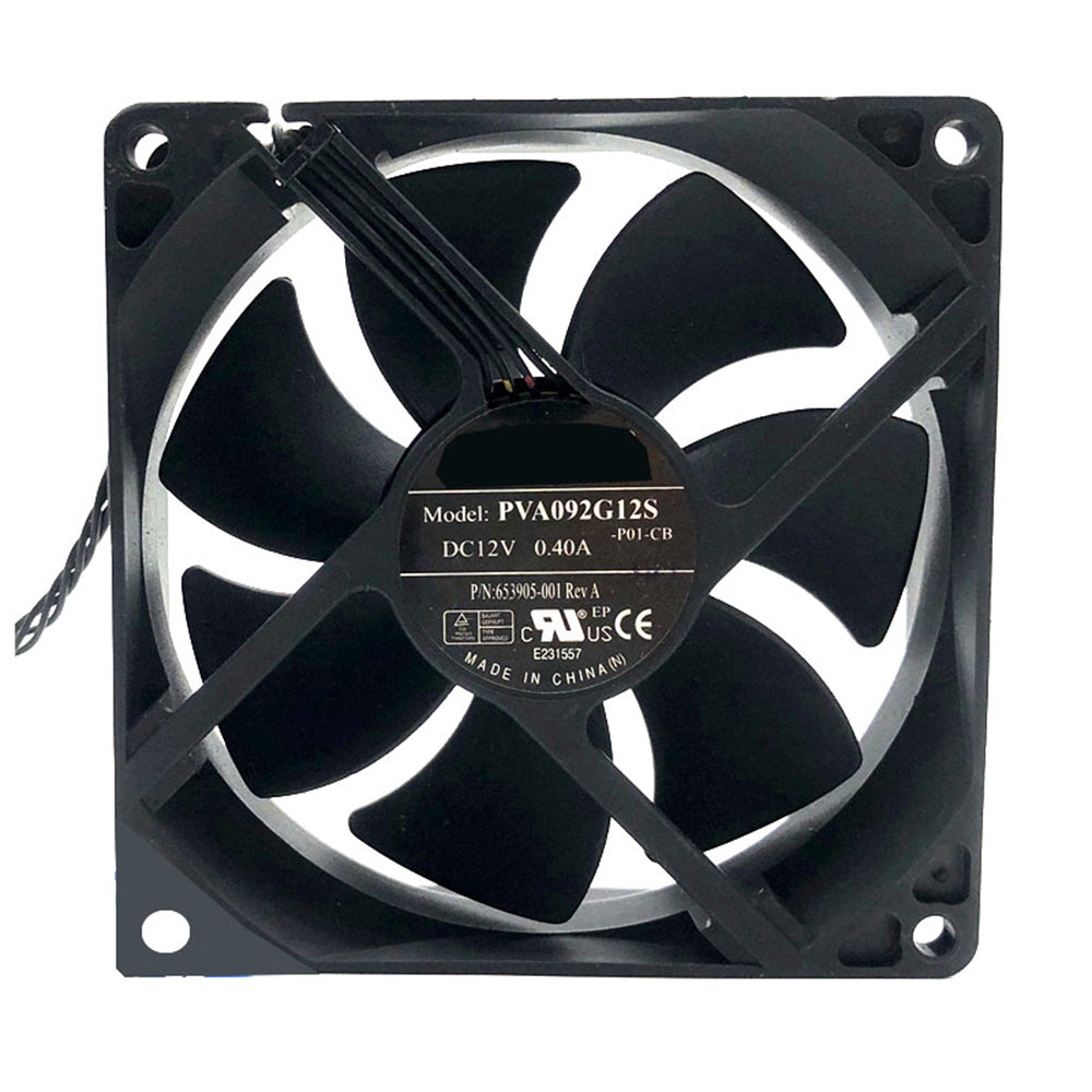 Server Fan For Foxconn PVA092G12S PVA092G12S-P01-CB DC12V 0.40A 653905-001 4PIN 90*90*25MM New