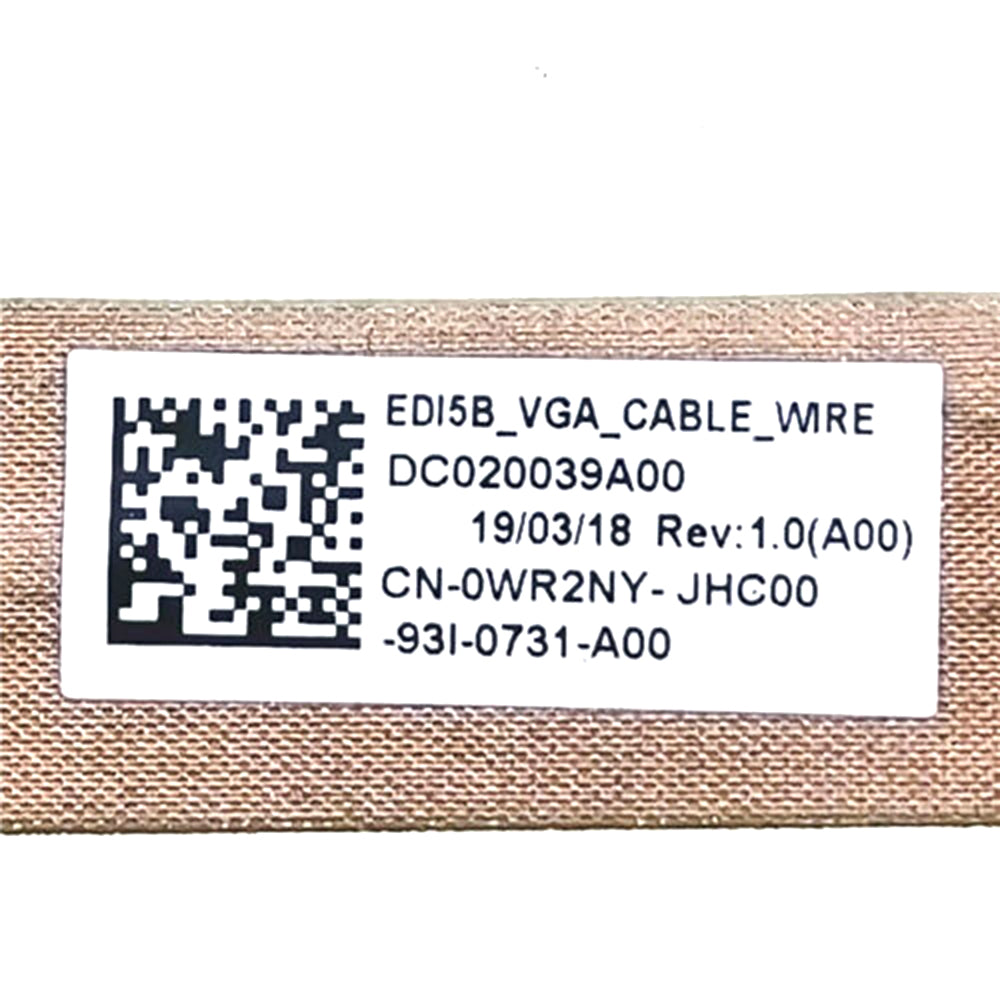 Laptop VGA Cable For DELL Vostro 3480 3580 V3480 V3580 EDI5B 0WR2NY WR2NY DC020039A00 New