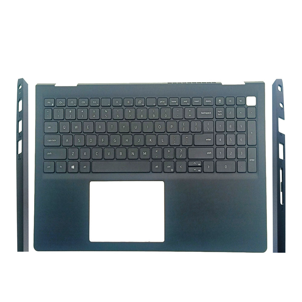 Laptop Palmrest For DELL Vostro 15 3510 3515 3520 3525 0TPXKP TPXKP USB With Backlit English US Keyboard Upper Case New