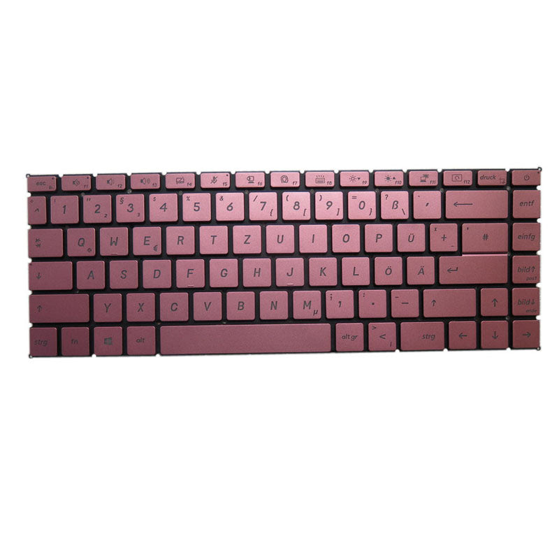 Laptop Keyboard For MSI Modern 15-A10 A10M A10RAS A10RBS MS-1551 German GR Pink No Frame