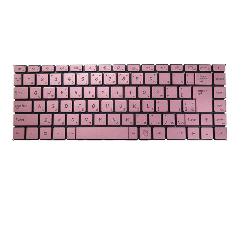Laptop Keyboard For MSI Modern 15-A10 A10M A10RAS A10RBS MS-1551 Japanese JP Pink No Frame