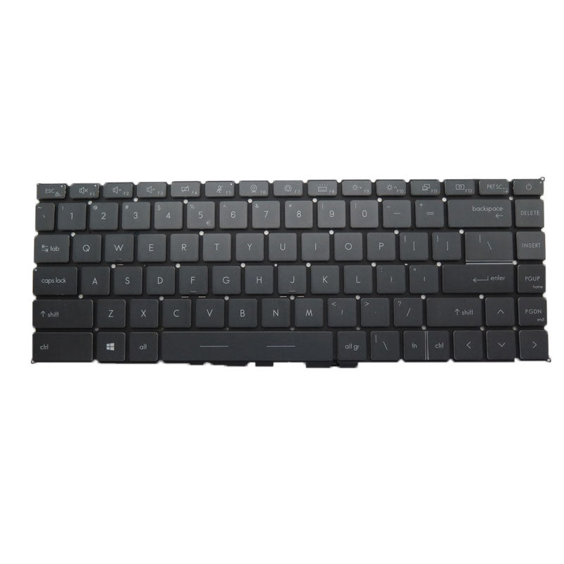Laptop Keyboard For MSI Summit B15-A11M A11MT MS-1552 Big ctrl English US Black No Frame
