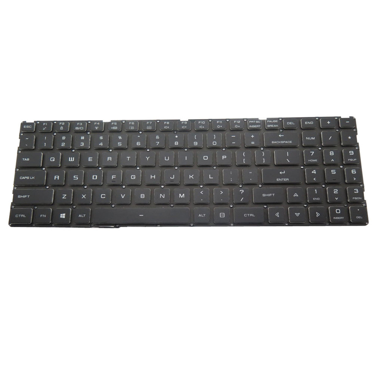 Laptop Keyboard For EVOO EG-LP10-BK Gaming English US Without Backlit Paper New