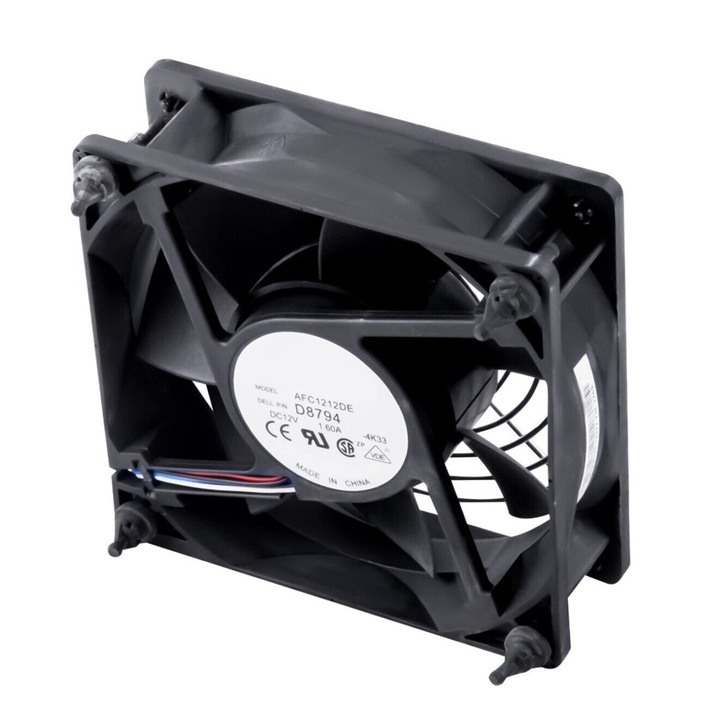 Server Fan For DELL Precision T7400 690 PowerEdge SC430 0D8794 D8794 AFC1212DE-4K33 DC12V 1.60A New