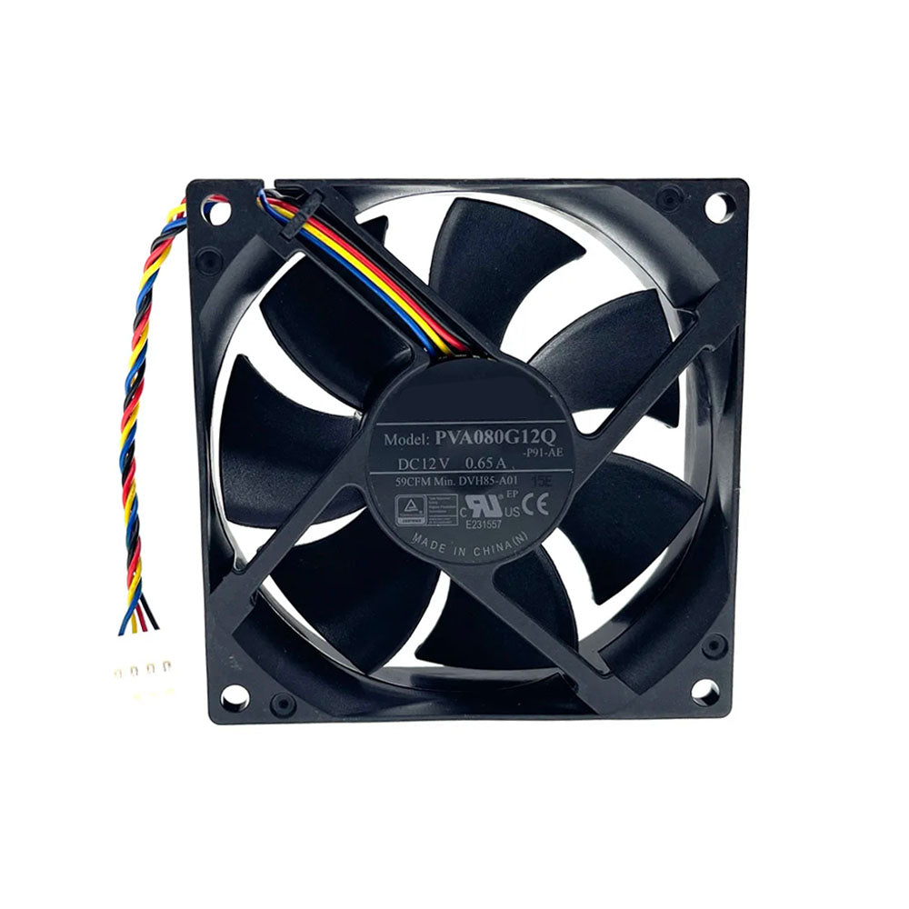 Cooling Fan For DELL G5 5000 5090 OptiPlex 7071 7080 7090 Tower Compatible PVA080F12H PVA080F12H-P15-BE 0D4NJ4 D4NJ4-A00 DC12V 0.36A New