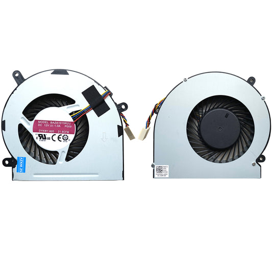 CPU Cooling Fan For DELL Inspiron 24 5459 AIO 5488 0DYKW1 DYKW1 BAZA1015R2U P009 DC12V 1.0A Compatible EFB0151S1-C010-S99 4PIN New