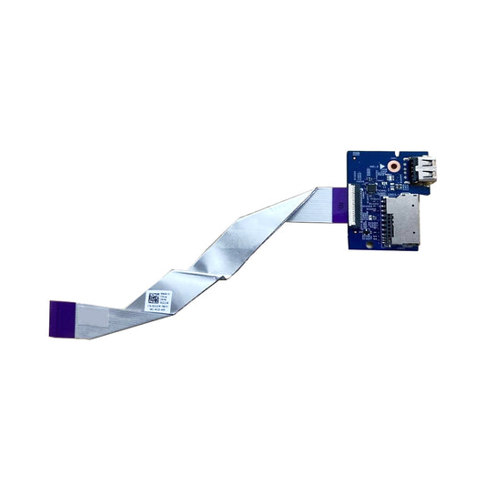 Laptop USB SD Card Reader Board With Cable For DELL Latitude 3570 0GG3JR GG3JR 0F568V F568V 450.0570A.0011 New
