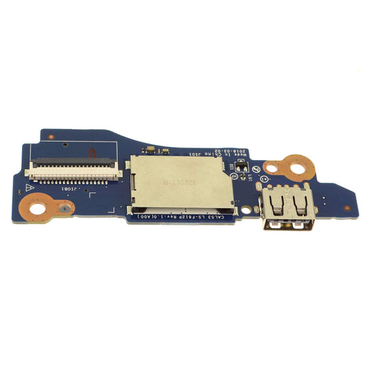 Laptop USB / SD Card Reader IO Circuit Board For DELL G3 3579 0J5NYF J5NYF CAL53 LS-F612P New