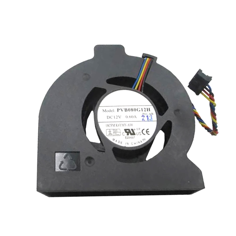 Cooling Fan For DELL Optiplex 790 990 9010 9020 7010 PVB080G12H-P01-AB 0K6YMY K6YMY DC12V 0.6A New