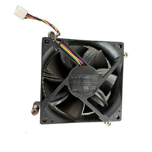 Cooling Fan For DELL ChengMing 3900 3901 3910 3911 Tower Inspiron 3020 3910 Desktop OptiPlex 3000 7010 Tower Vostro 3910 3020 Tower PVA080G12Q-PC0-AE 0KCT24 KCT24-X02 DC12V 0.65A 59CFM 4PIN 80X80X25MM New