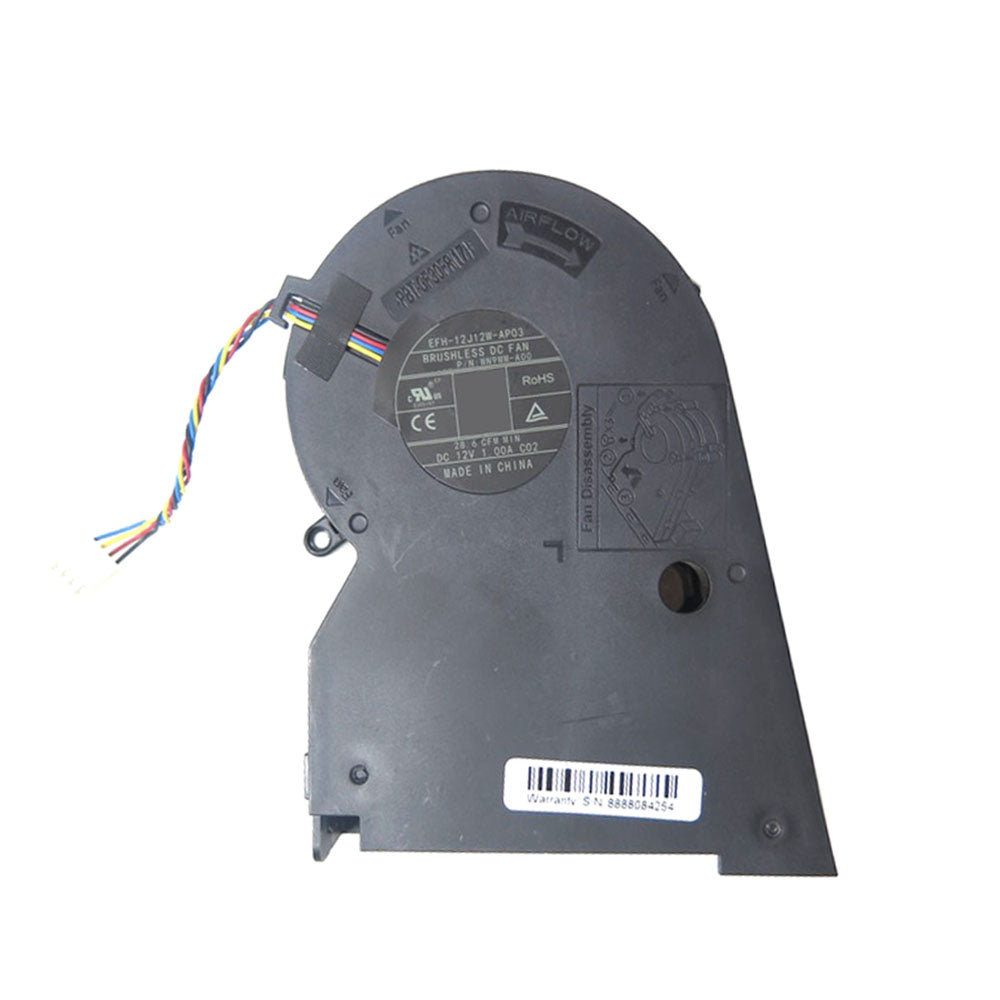 Cooling Fan For DELL OptiPlex 3000 5000 7000 7010 / Plus 7010 SFF Precision 3460 Small Form Factor EFH-12J12W-AP03 0WN9MM WN9MM-A00 048J9V 48J9V DC12V 1.00A 28.6CFM New