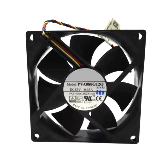 Cooling Fan For DELL ChengMing 3980 3988 Tower Inspiron 3650 3656 3668 3670 3671 Vostro 3070 3650 3653 3660 3667 3668 3669 3670 3671 0XG27M XG27M-A00 PVA080G12Q-P39-AE DC12V 0.65A 59CFM New