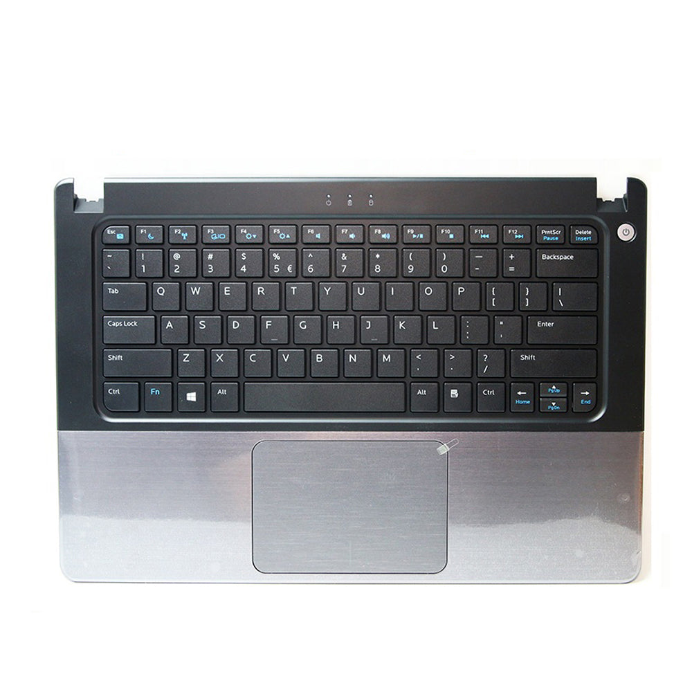 Laptop Palmrest For DELL Vostro 5460 5470 5480 With English US Keyboard Without Fingerprint Gray Upper Case New