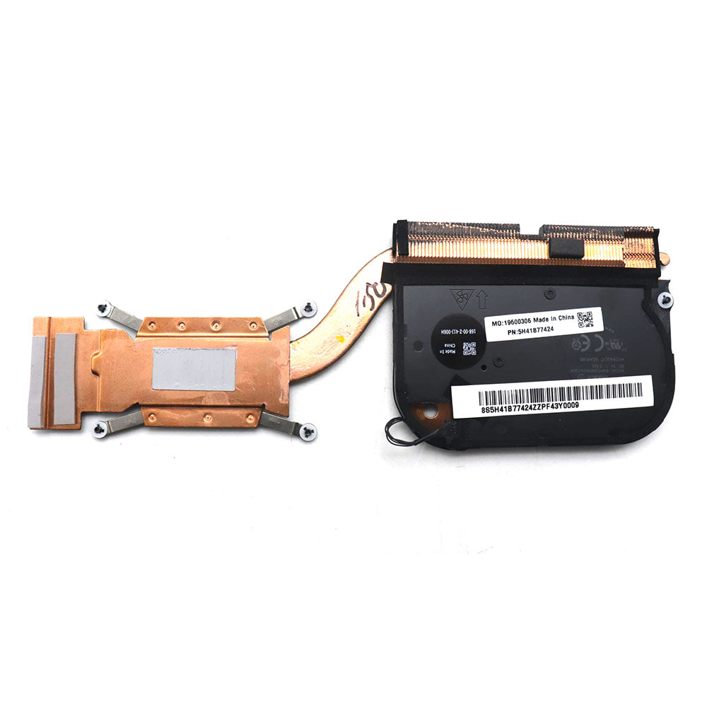 Laptop CPU FAN&Heatsink For Lenovo ThinkPad X13 Gen 5 X13 2-in-1 Gen 5 5H41B77424 5H41B77426 5H41B77428 BAPC0905R5HY004 Thermal Module LX3E0 UMA Single New
