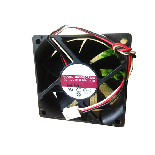 Cooling Fan For AVC DA07020R12U-112 DC12V 0.70A 70x70x20mm 7020 3PIN New