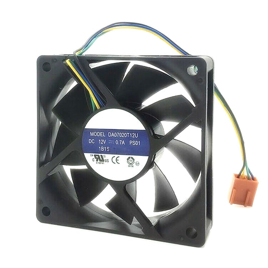 Cooling Fan For AVC DA07020T12U PS01 DC12V 0.7A 4PIN 7020 70x20mm New