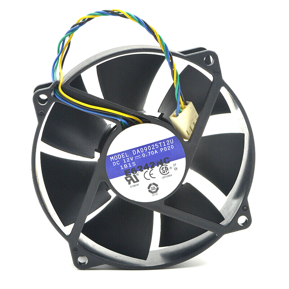 Cooling Fan For AVC DA09025T12U P020 DC12V 0.70A 1B1S 9025 90MM 90x90x25mm 4PIN New