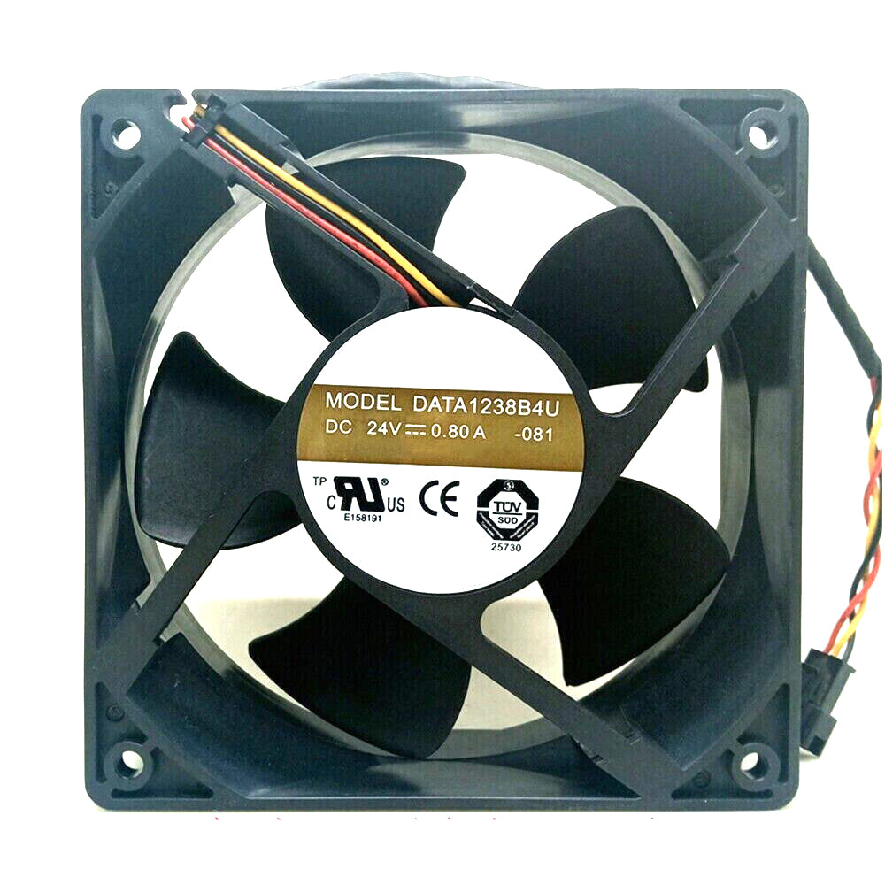 Cooling Fan For AVC DATA1238B4U DATA1238B4U-081 DC24V 0.8A 12038 120x120x38mm 3PIN New