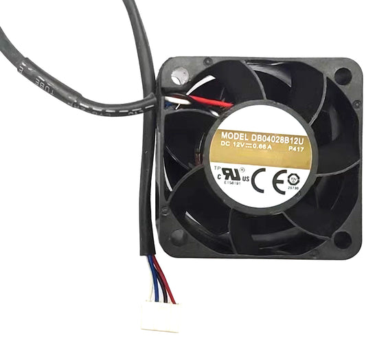 Cooling Fan For AVC DB04028B12U P417 DC12V 0.66A 40x40x28 4PIN New