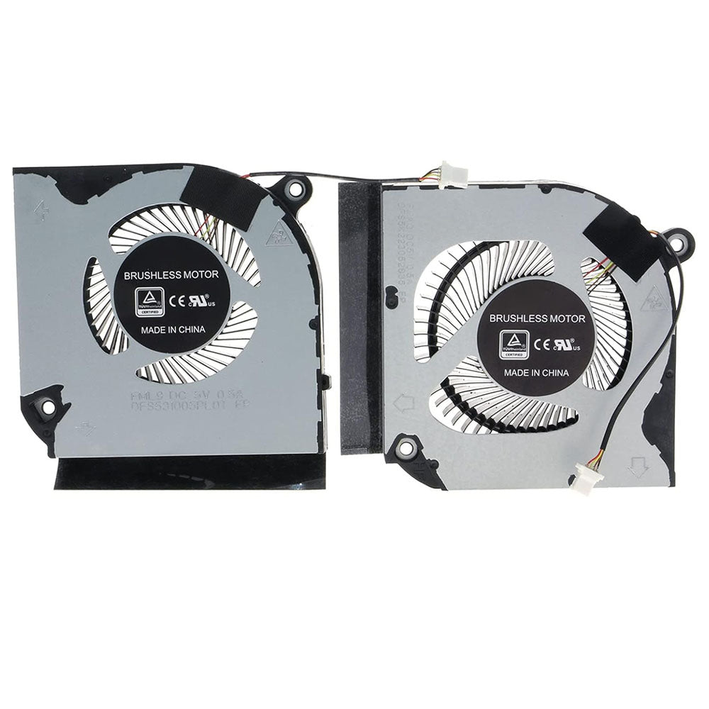 Cooling CPU GPU Fan DFS5K223052836 FMAQ DFS531005PL0T FML9 DC5V 0.5A 4PIN DC28000QEF0 DC2800QDF0 FCC2 A Pair New
