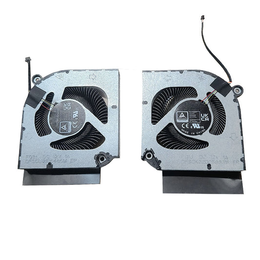 Cooling CPU GPU Fan DFSCL12E16486M FQ1H DFSCK22D05883M FQ1J DC12V 1A 4PIN A Pair New
