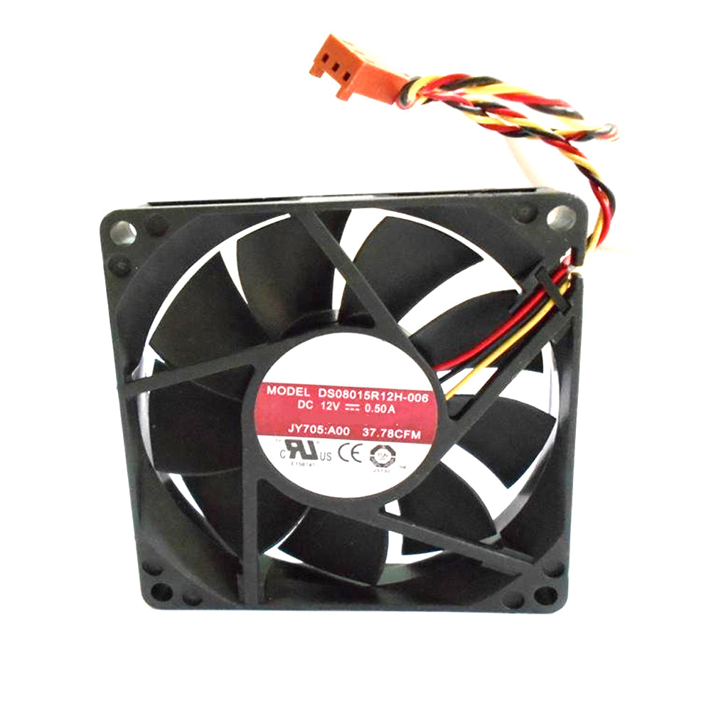 Cooling Fan For AVC DS08015R12H-006 DC12V 0.50A 0JY705 JY705 3PIN 80x80x15mm New