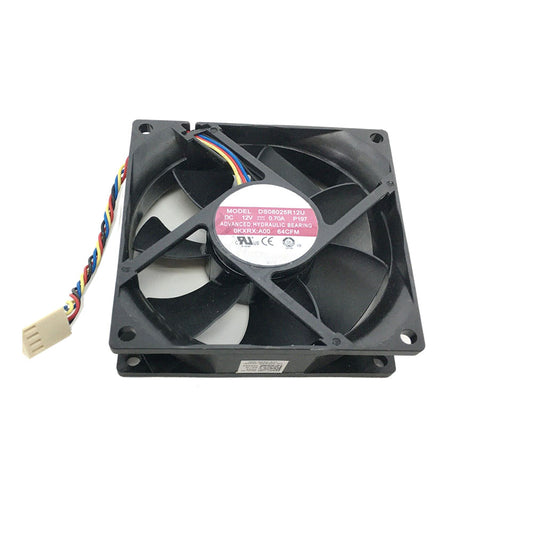 Cooling Fan DS08025R12U P197 00KXRX 0KXRX DC12V 0.70A 4PIN 80x80x25MM New