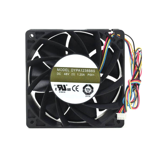 Cooling Fan For AVC DYPA1238B8S P001 DC48V 1.20A 4PIN 120x120x38mm New